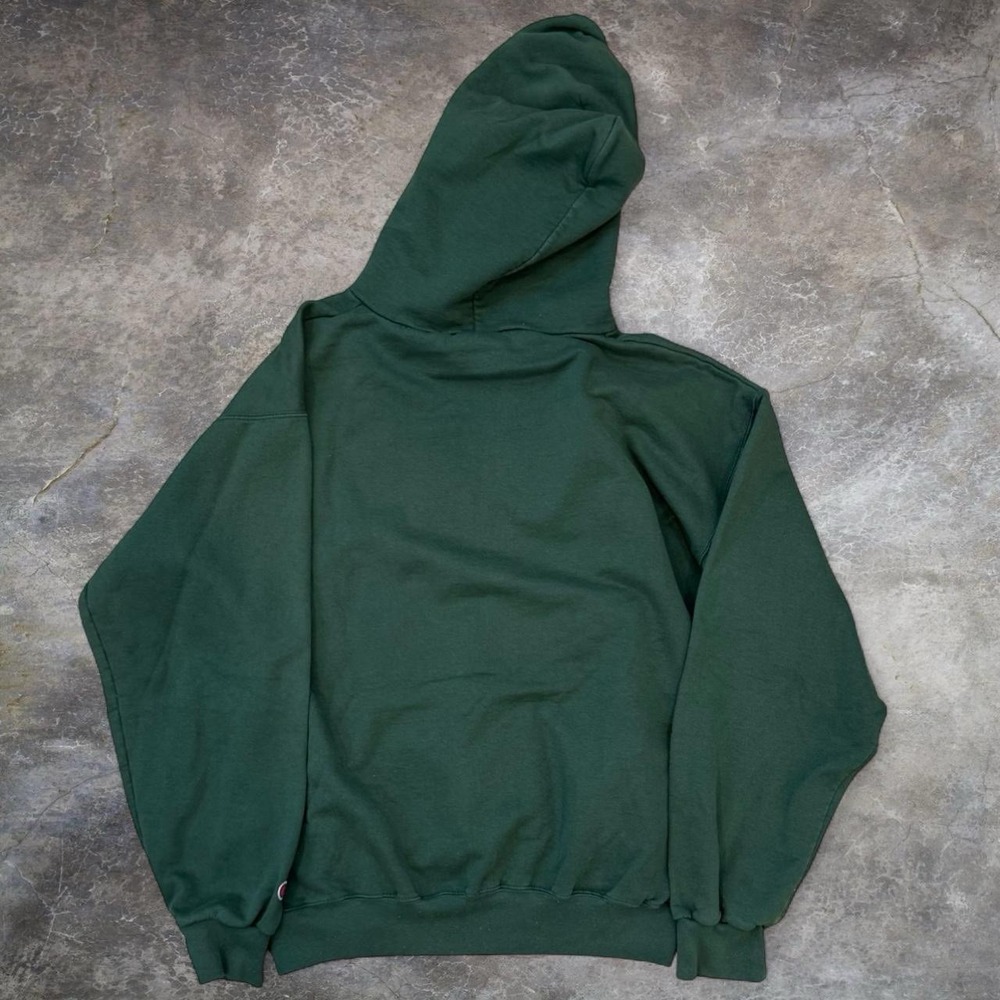 Vintage Champion Oregon Ducks Green Pullover Hoodie Adult Size Large 90s Y2K - Picture 3 of 3